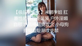 【极品美少女】米娜学姐 肛塞性感情趣圣诞装 户外淫媚自慰 水晶棒超爽攻穴 小母狗撅臀羞耻潮吹失禁