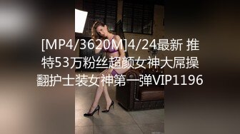 [MP4/3620M]4/24最新 推特53万粉丝超颜女神大屌操翻护士装女神第一弹VIP1196