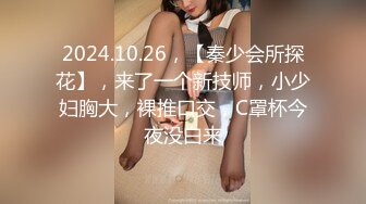 2024.10.26，【秦少会所探花】，来了一个新技师，小少妇胸大，裸推口交，C罩杯今夜没白来