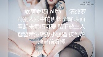 ❤️软萌乖巧Lolita❤️清纯萝莉别人眼中的班长学霸 表面看起来乖巧可爱 私下被主人爸爸带酒店操小骚逼 按到落地窗前爆插