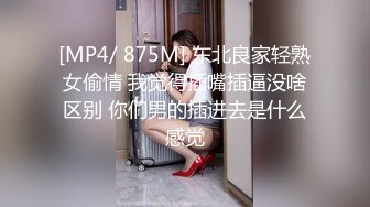 [MP4/ 875M] 东北良家轻熟女偷情 我觉得插嘴插逼没啥区别 你们男的插进去是什么感觉