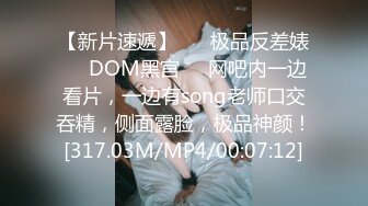 【新片速遞】 ❤️极品反差婊❤️DOM黑宫❤️网吧内一边看片，一边有song老师口交吞精，侧面露脸，极品神颜！[317.03M/MP4/00:07:12]