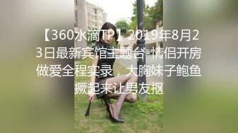 【360水滴TP】2019年8月23日最新宾馆主题台-情侣开房做爱全程实录，大胸妹子鲍鱼撅起来让男友抠