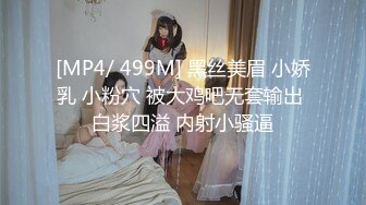 [MP4/ 499M] 黑丝美眉 小娇乳 小粉穴 被大鸡吧无套输出 白浆四溢 内射小骚逼