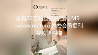 推特22万粉丝极品巨乳 MS_meancreature 付费会员福利视频第四弹